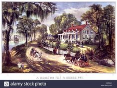 1974 Vintage Currier /& Ives /"MIDNIGHT RACE ON THE MISSISSIPPI/" COLOR Lithograph