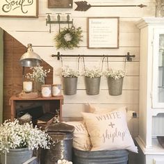Idee per arredare un soggiorno in stile shabby chic | Pinterest ... Idee per arredare un soggiorno in stile shabby chic | Pinterest ...