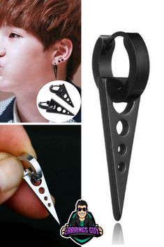 72 Best Cool Earrings For Men Guys Images In 2018 Bts Triangle Anium Men Earring Cool Earrings For Guysbts