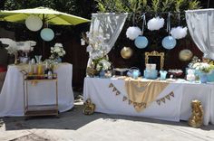 Angel Themed Baptism Party Ideas Angel Baby Baptism Catchmyparty