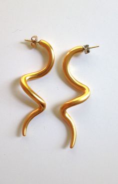 Vintage Original 80s Enamel earrings for pierced ears Choose your Style.