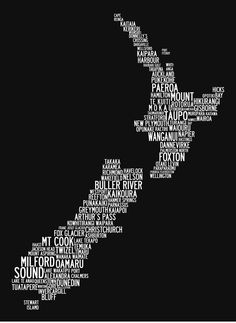 kiwi word map
