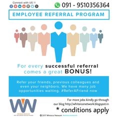 employee referral with wipro it is fun mailers newsletters employee referral flyer template