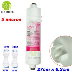 Lot de 5 µ Filtre Sédiment 10/" /& Carbon Block osmose inverse Remplacement