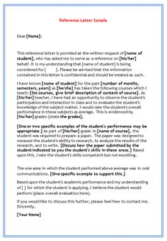 how to write a character reference letter