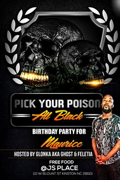 all black flyer