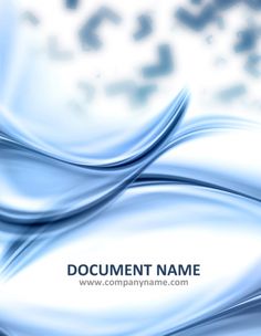 cover page design template for word