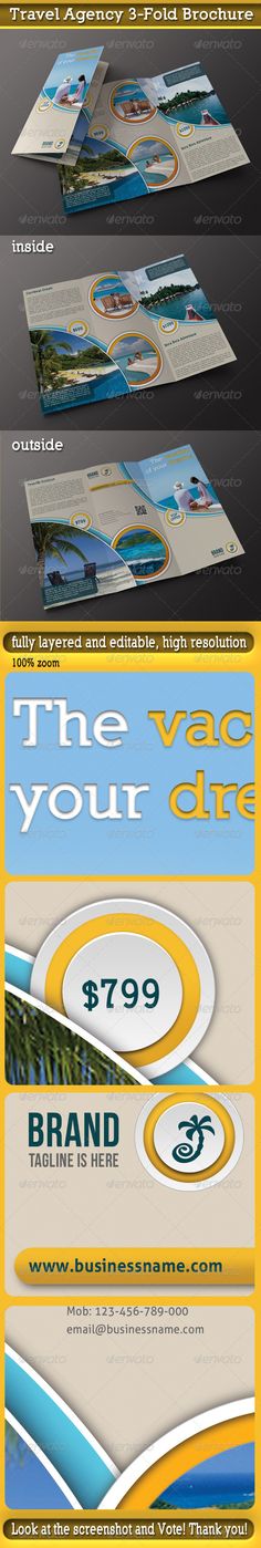 Colorful Brochure GraphicRiver Colorful Brochure Many Color Options