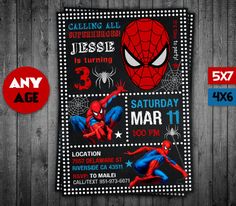free printable spiderman invitations birthday party invitation templates pinterest spiderman birthdays and boy birthday