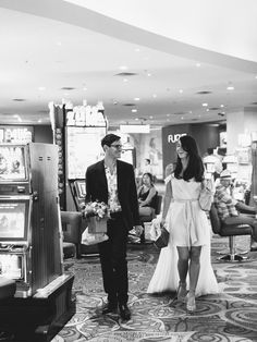 377 Best Downtown Color Wedding Inspiration Images On Pinterest In Bride And Groom Walking Through Wedding Chapels Chapel Las Vegas Weddings