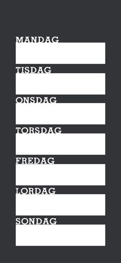 veckokalender