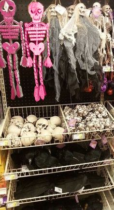 michaels 2015 halloween line includes pink skeletons halloween pink o ween