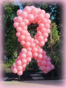 What Can I Use To Make The Frame For A Cancer Ribbon Balloon What Can I Use To Make The Frame For A Cancer Ribbon Balloon Sculpture Billions Of Balloons Pinterest Relay Life And Awareness
