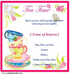 morning tea invitation template free koni polycode co