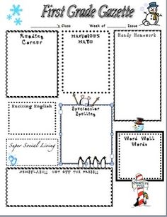 19 best classroom newsletter