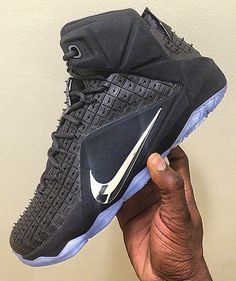 2015 Nike LeBron 12 Red Rubber City