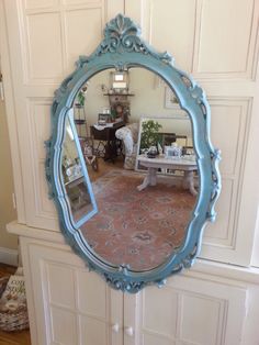 48 Best Vintage Mirrors Images On Pinterest In 2018 Vintage Rococco Ornate Oval Wall Mirror Cottage French Country Shabby Chic Local Pick Up