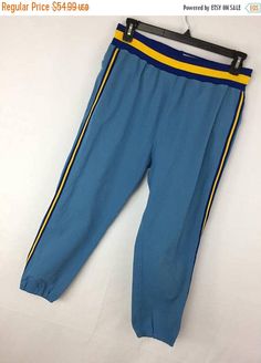 Stoota Mens Casual Rock Style Jeans,Cotton Elastic Waist Multiple Pockets Loose Pants