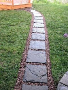 86 Best Diy Walkways Paths Etc Images Garden Stepping Stone Walkway Ideas Pathway And A Picture I Took From Upstairs You Can Concrete Step