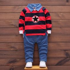 Winter Girl Outfits,Fineser Beautiful Toddler Kids Girls Panda Sequins Print Tops T-Shirt+Striped Bow Pants Clothes 2 Set