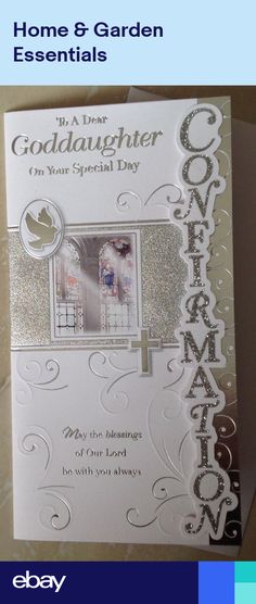 PERSONALISED CONFIRMATION Angel Gift Box@Glass@Card Verse@GODSON@GODDAUGHTER SET