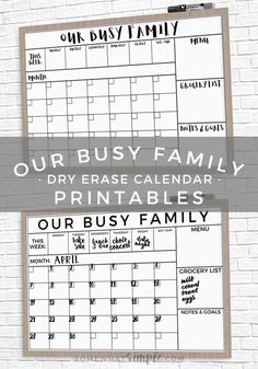 46 Inspiring Family Calendar Wall Images Organizers C Chart Family Calendar Printable