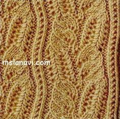 Stitch Pattern with Chart in Russian Listing of other patterns available