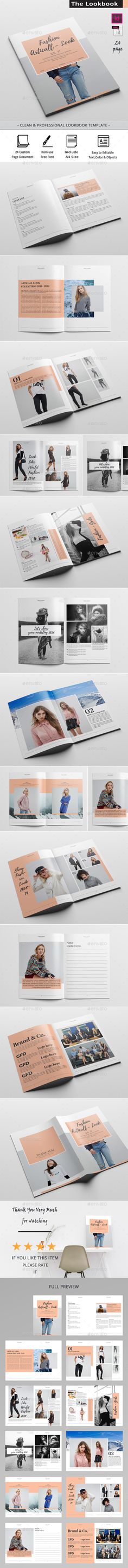 194 best lookbook templates images on pinterest in 2018 a4