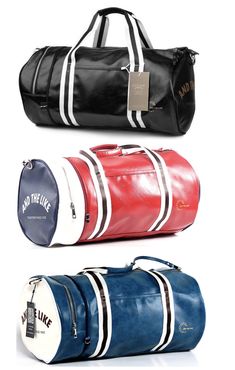 Fred Perry Vintage Tennis Homme Holdall Bleu