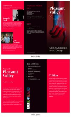 246 best trifold brochure design ideas templates images on