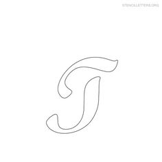 Printable Letter Stencils Printable Letter Stencils