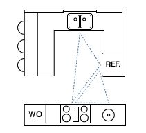 Kohler The Work Triangle Design For Living Kitchen Planning Entrancing Kitchen Triangle Design Inspiration Kohler The Work Triangle Design For Living Kitchen Planning Cool Kitchen Triangle Design Design Decoration