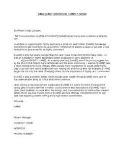 11 best professional character reference letter images cv template examples of letters of recommendation for teachers