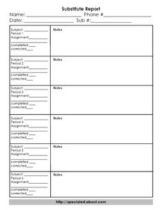 substitute teacher reporting form insaat mcpgroup co substitute teacher forms