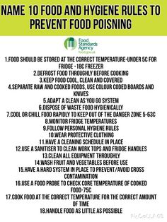 Kitchen Hygiene Rules For Home Economics Kitchen Hygiene Rules For Home Economics