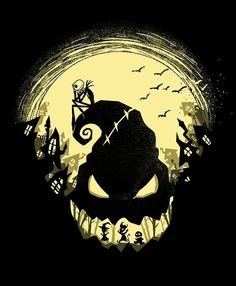Download Nightmare before Christmas Halloween town DIY stand up paper village Nightmare before Christmas Halloween town DIY stand up paper village