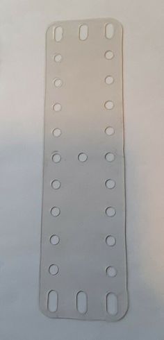 4 MECCANO ERECTOR FLAT PLATES 3 HOLE X 5 HOLE METAL select CHOICE OF COLORS