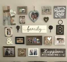 Gallery wall Family Wall Decor, Home Decor