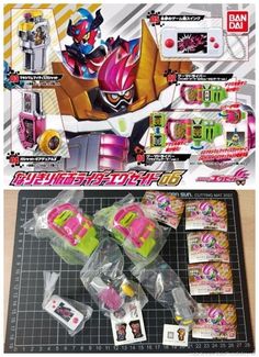 BANDAI MASKED KAMEN RIDER EX-AID SG GASHAT CANDY TOYS Vol.1~3 LOOSE BANDAI MASKED KAMEN RIDER EX-AID SG GASHAT CANDY TOYS Vol.1~3 LOOSE