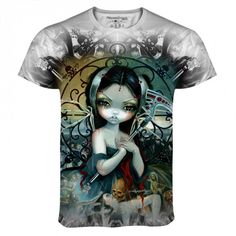 Pink Lightning for Unisex Sweatshirt designed by Jasmine Becket Griffith