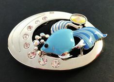 Men Women Pewter Color Metal Belt Buckle Big King Queen Crown Bling Rhinestones