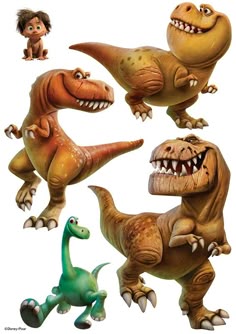 CHARACTERS NEW MOVIE POSTER 22x34 DISNEY PIXAR 13722 THE GOOD DINOSAUR