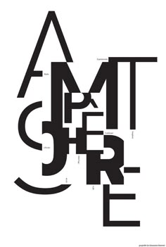 graphic design letters