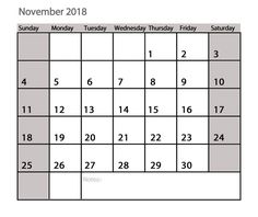 17 best blank november