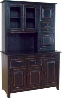 Primitive Microwave Hutch Designed And Built By At Home Primitives Microwave Hutch Painted In Primitive Heritage Black