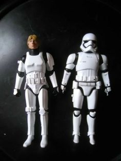 TOMY Star Wars Shadow Storm Trooper Diecast Metal Action Figure 3/"