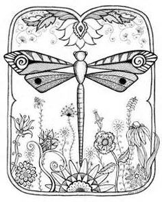 toadstools coloring page journal bullet and digi stamps