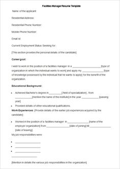 manufacturing resume templates 13 free printable word pdf