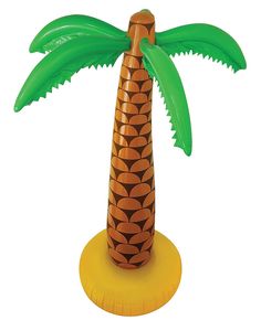 Inflatable #Tropical Coconut Palm Tree 18” Fancy Dress Party Fun Accessory