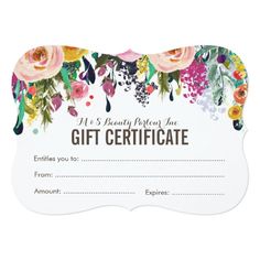 free printable gift card